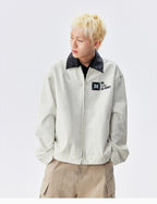 MEDM Turquoise Metal Patch Detroit Jacket