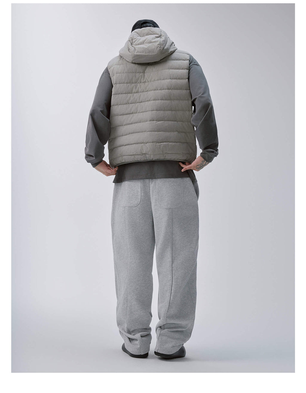 F2CE Lightweight Hooded Outdoor Down Vest