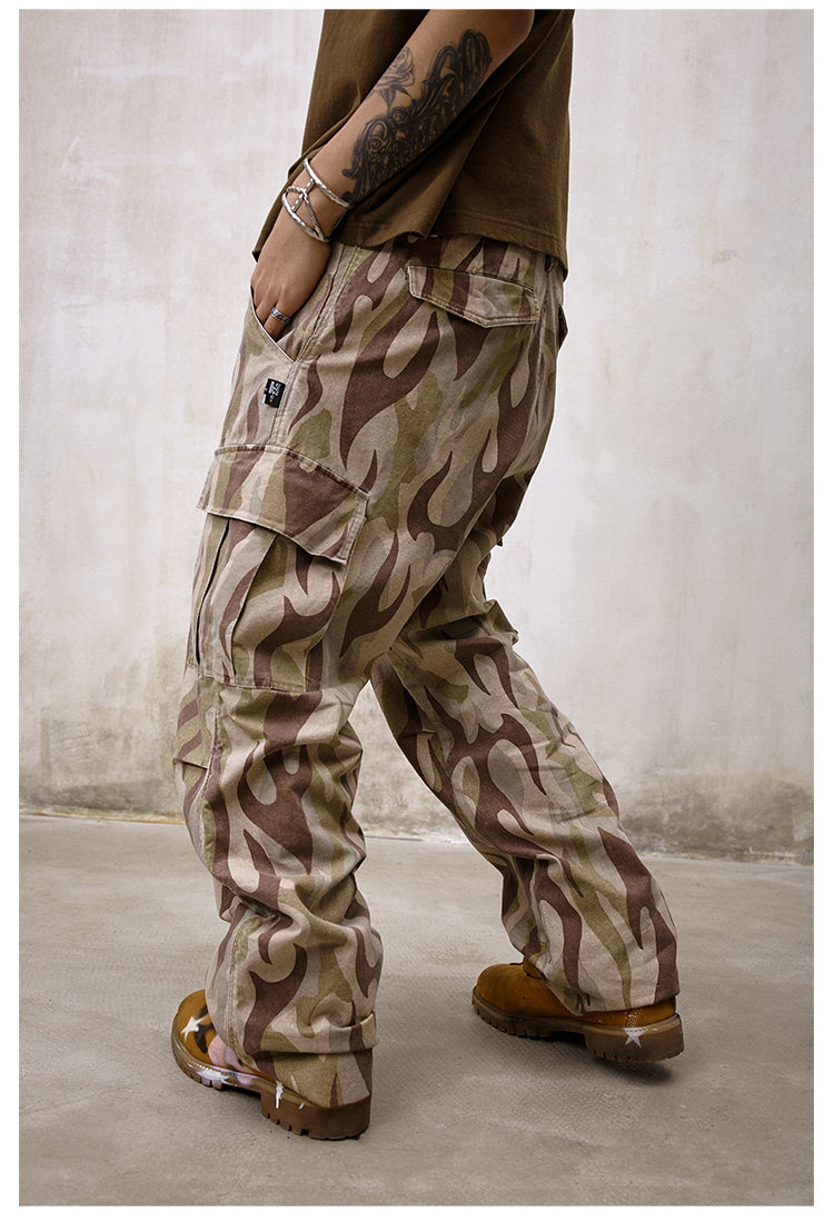 Remedy Flame Camouflage Work Cargo Pants