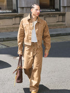 STEEPC Washed Canvas Work Jacket