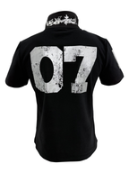 KARMANISTIC Embroidered and Printed Short Polo Shirt