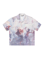 Harsh and Cruel Dancing Circle Full Print Cuban Shirt