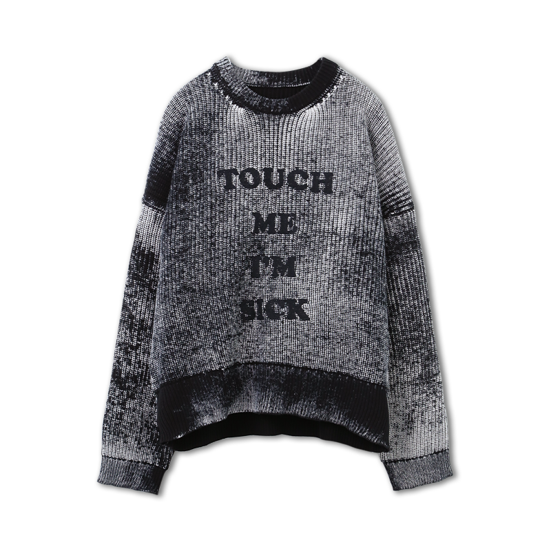 SOD Co. Rock Reverse Printed Knit Sweater