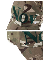 NOVACAM Camouflage NOV Logo Embroidered Dad Hat