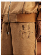 MEDM Suede Track Pants