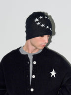 LIBERAFIT Star Ring Jacquard Beanie