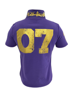KARMANISTIC Embroidered and Printed Short Polo Shirt
