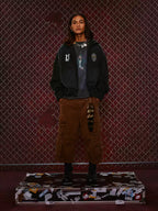 SOD Co. Soccer Layered Zip Up Hoodie