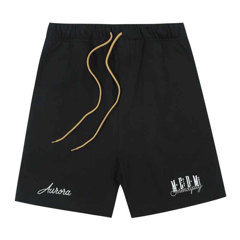 MEDM 3D Embroidered Sweat Shorts