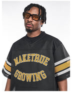 F3F Select Letter Printed Mesh Hockey Jersey