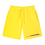 AFGK Embroidery Gradient Sports Sweat Shorts