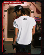 MEDM x EVA NEVER END Character Code Graphic Tee