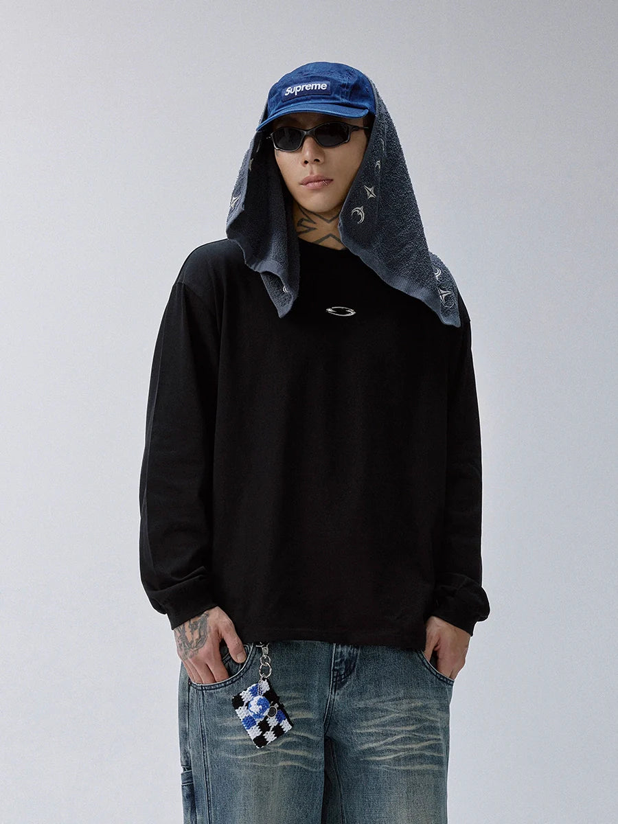 F2CE Metal Logo Basic Long Sleeve Tee