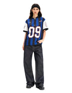 F3F Select Contrast Stripe Short Sleeve Polo Soccer Jersey