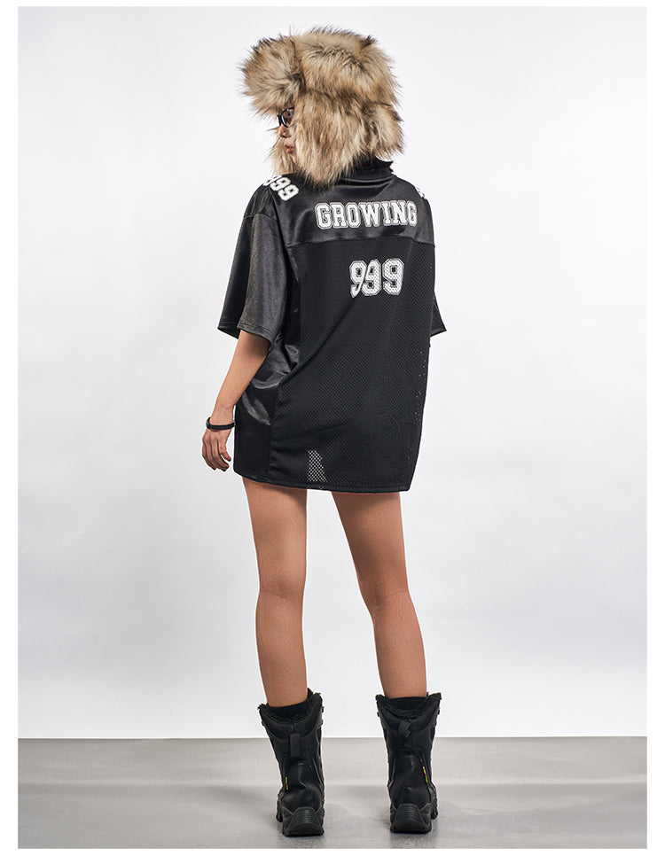F3F Select 999 Number Print Mesh Hockey Jersey