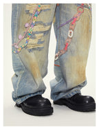 S45 3D Printed Baggy Jeans