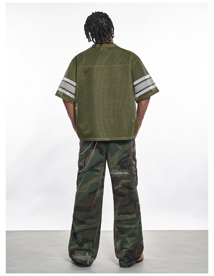 F3F Select Letter Printed Mesh Hockey Jersey