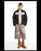 NOVACAM Tree Camouflage Work Baggy Shorts