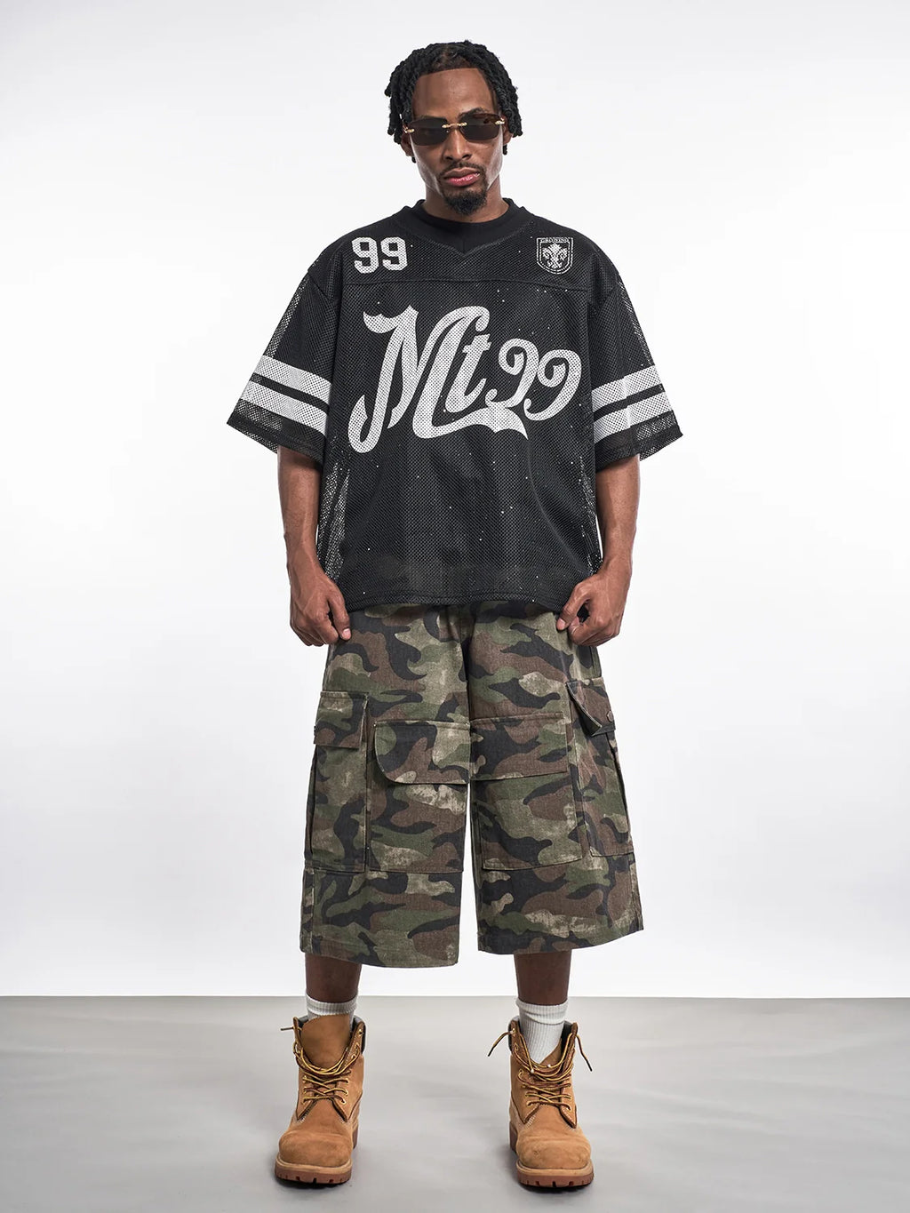 F3F Select Functional Camouflage Baggy Shorts