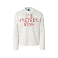 YADcrew Polka Dot Star Foam Print Long Sleeve Tee