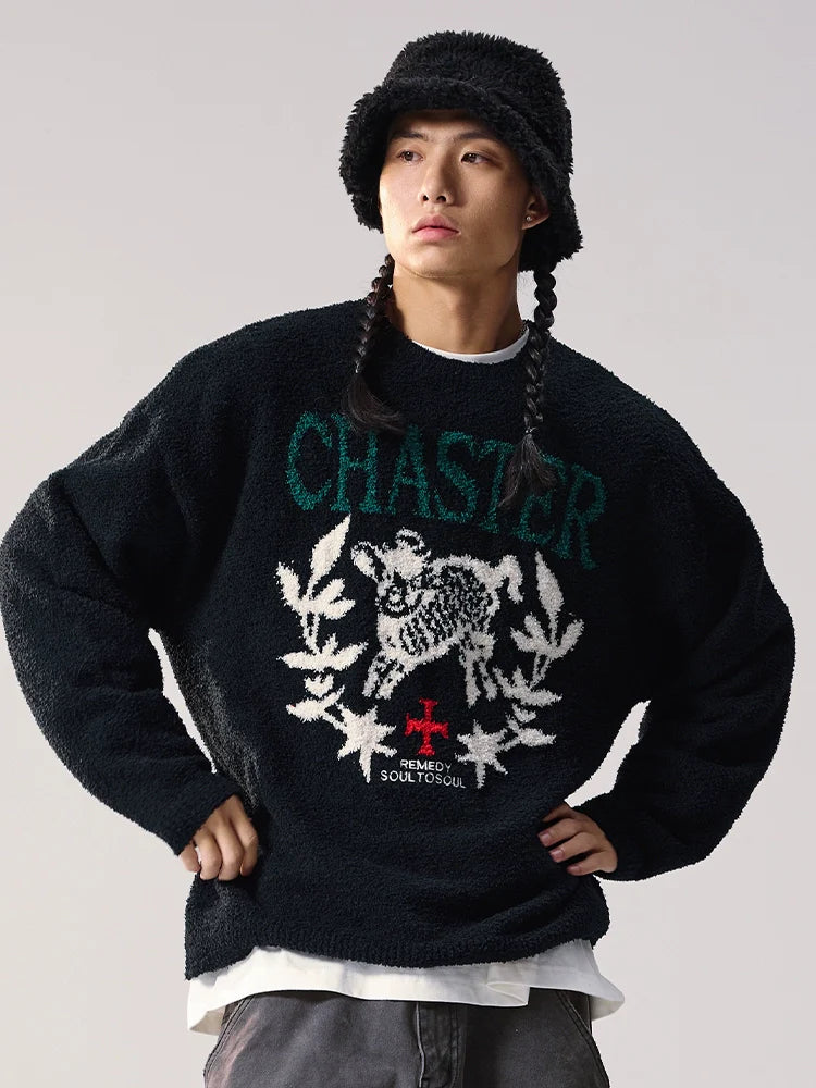 Remedy CHASTER Jacquard Knit Sweater