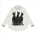 EMPTY REFERENCE Doberman Long Sleeve Shirt