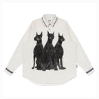 EMPTY REFERENCE Doberman Long Sleeve Shirt