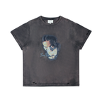 SOD Co. Artwork Print Distressed Washed Tee