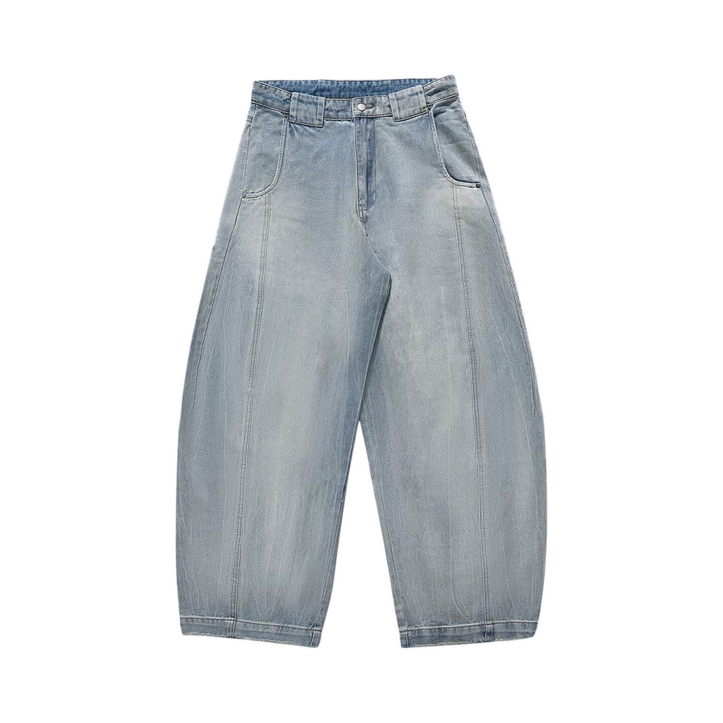 1807 Heavy Washed Machete Baggy Jeans