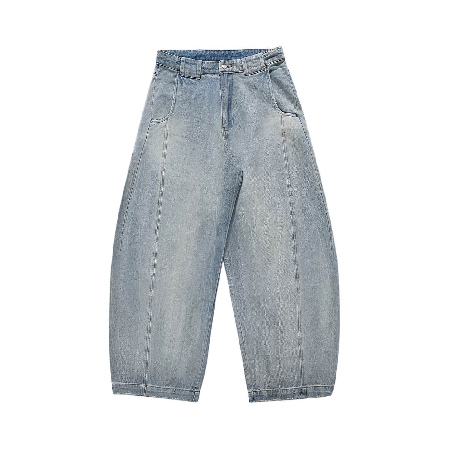 1807 Heavy Washed Machete Baggy Jeans