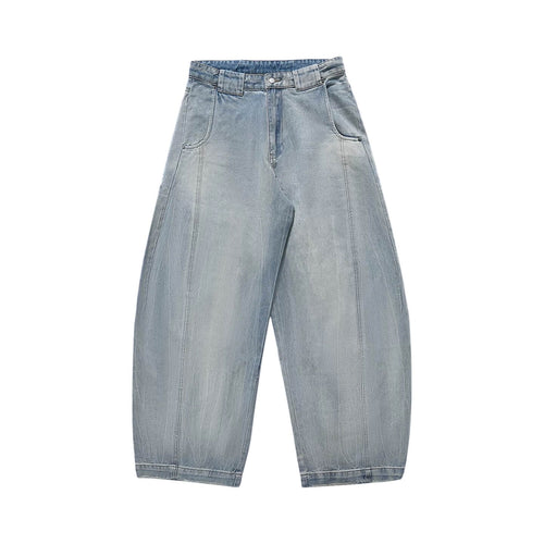 1807 Heavy Washed Machete Baggy Jeans