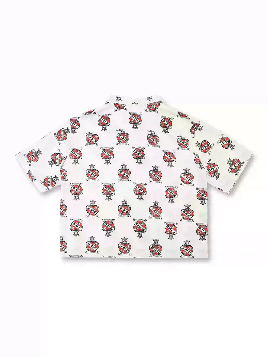SOD Co. Sacred Heart Hawaiian Shirt