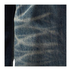 KARMANISTIC Riveted Washed Baggy Jeans