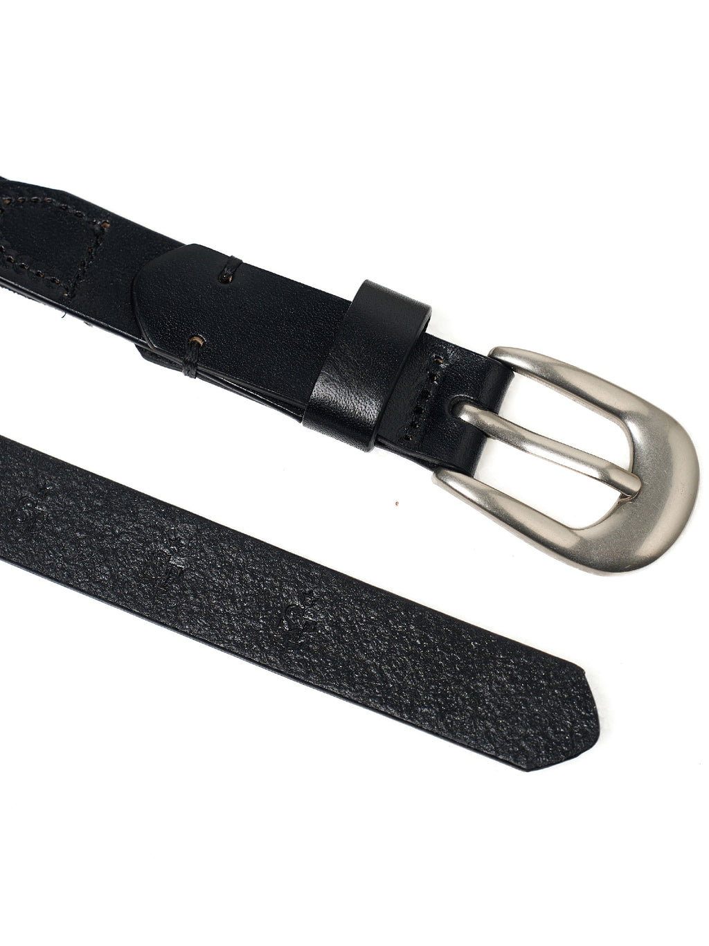 STEEPC Leather Braided Metal Buckle Belt