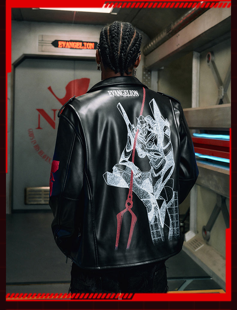 MEDM x EVA Unit-13 Leather Jacket