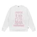EMPTY REFERENCE Neon Doberman Dog Print Sweatshirts