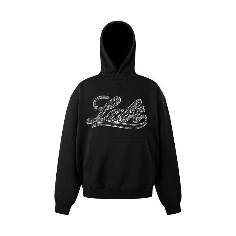 Labt Metal Beadwork Logo Hoodie