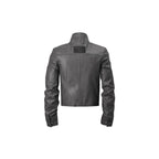 KARMANISTIC Racing Short Leather Jacket