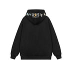 Harsh and Cruel Hood Floral Logo Embroidered Hoodie
