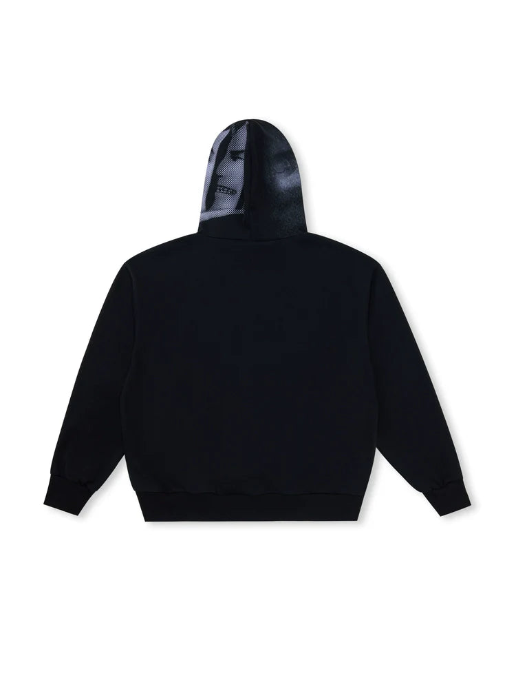 EVILKNIGHT(EK) Mirror Duality Graffiti Print Hoodie