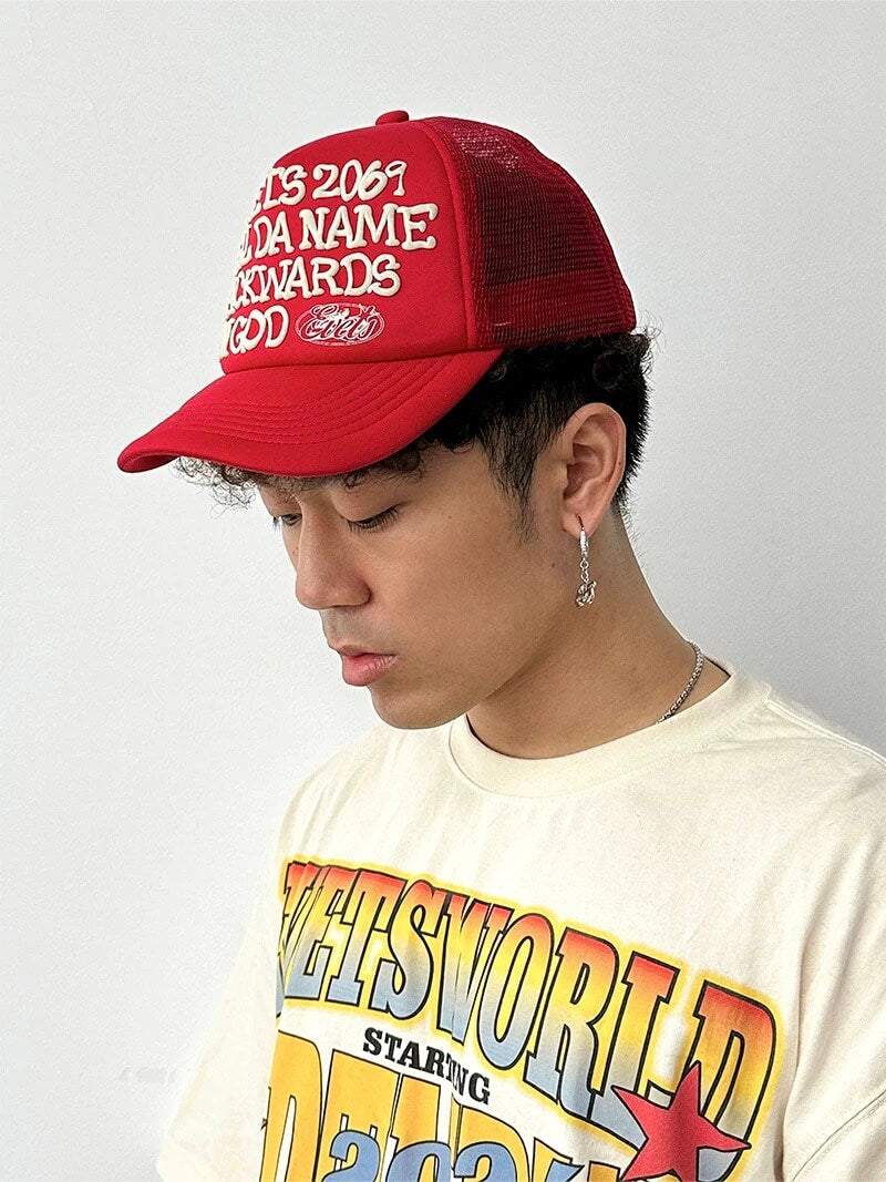 EVETS Foam Letter Trucker Hat