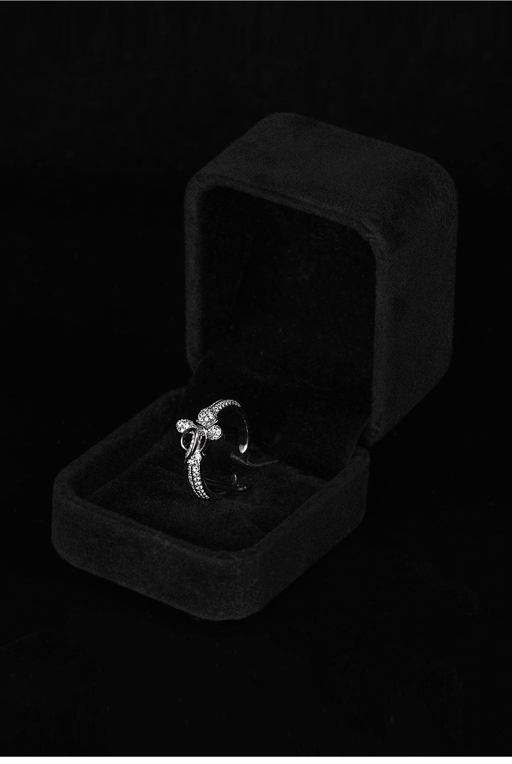 Small Town Kid Cubic Zirconia Cross Diamond Ring