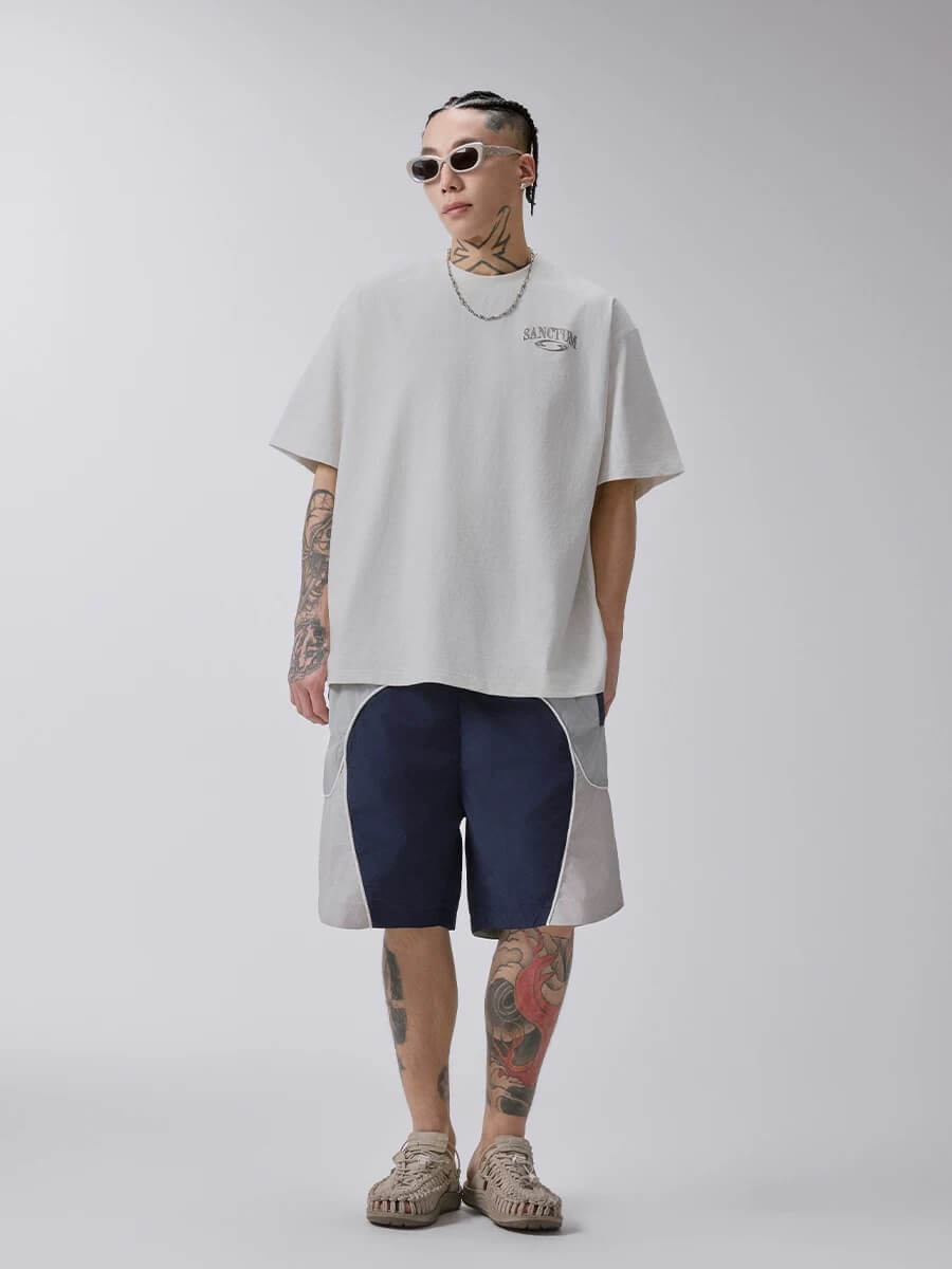 F2CE Color Block Athletic Shorts