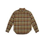 MHARF Classic Flannel Plaid Long Sleeve Shirt