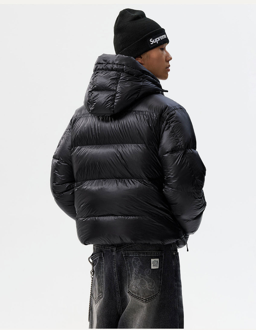 MEDM Hooded Sheer Down Jacket