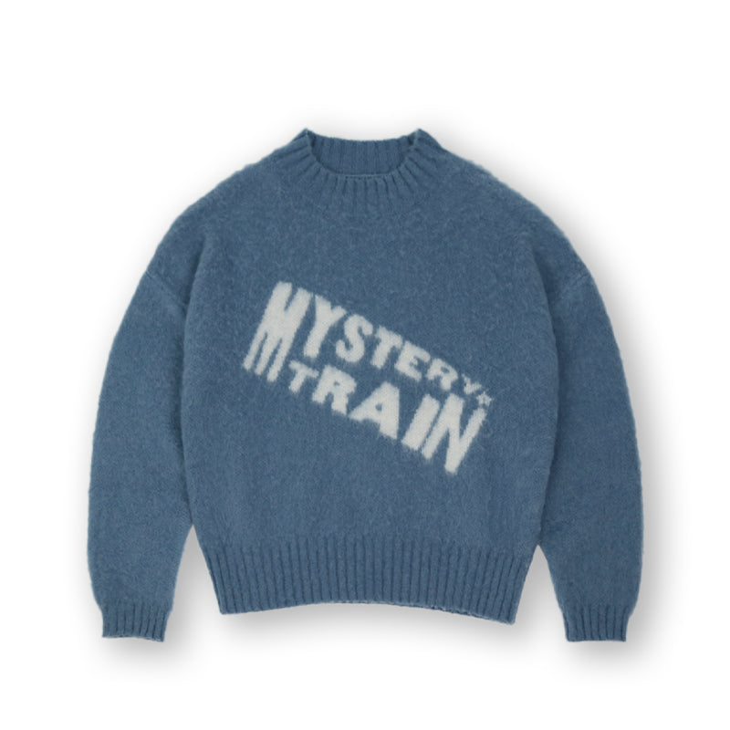 SOD Co. Mohair Blend Jacquard Knit Sweater