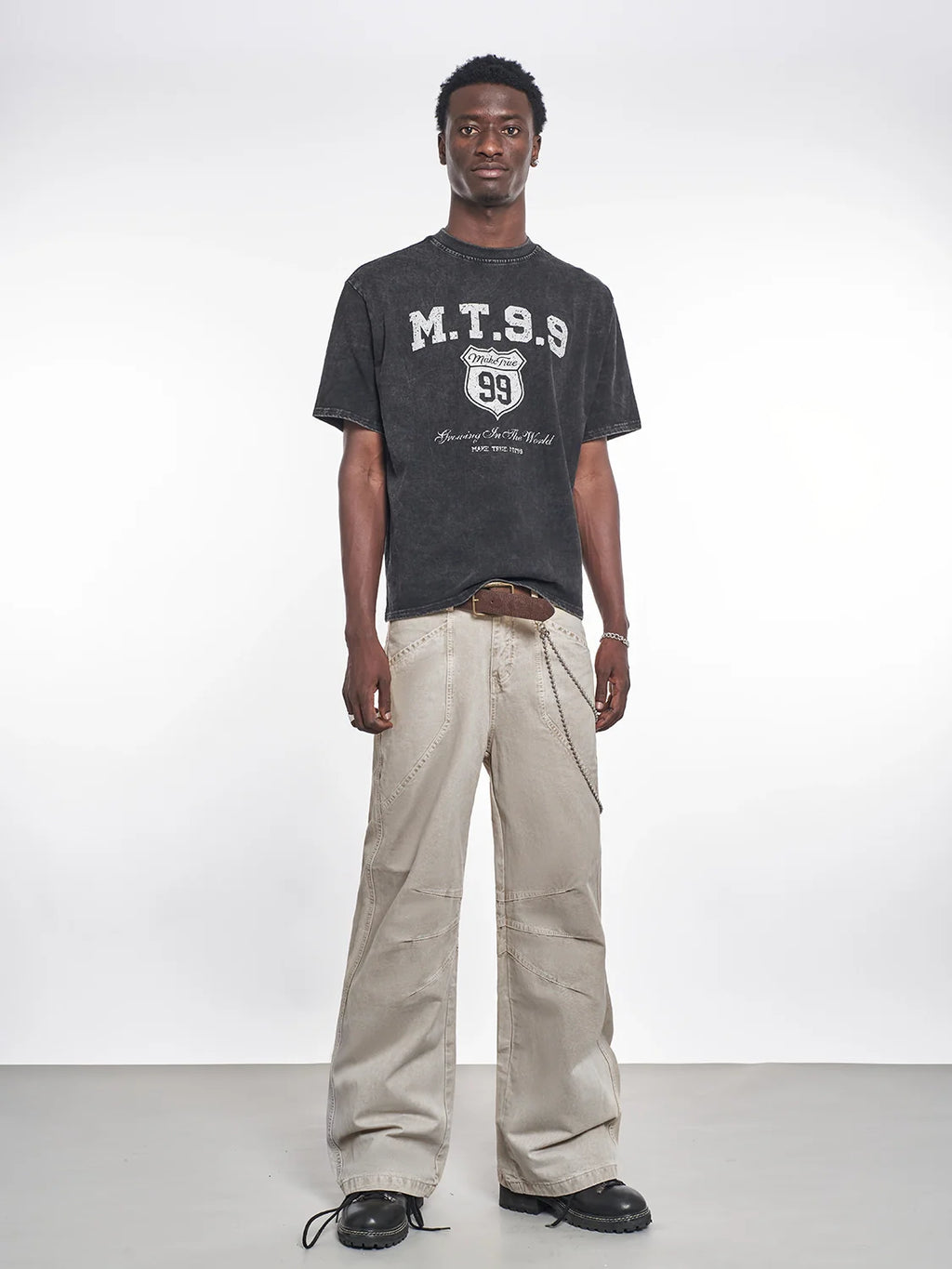 F3F Select 3D Construction Washed Pants