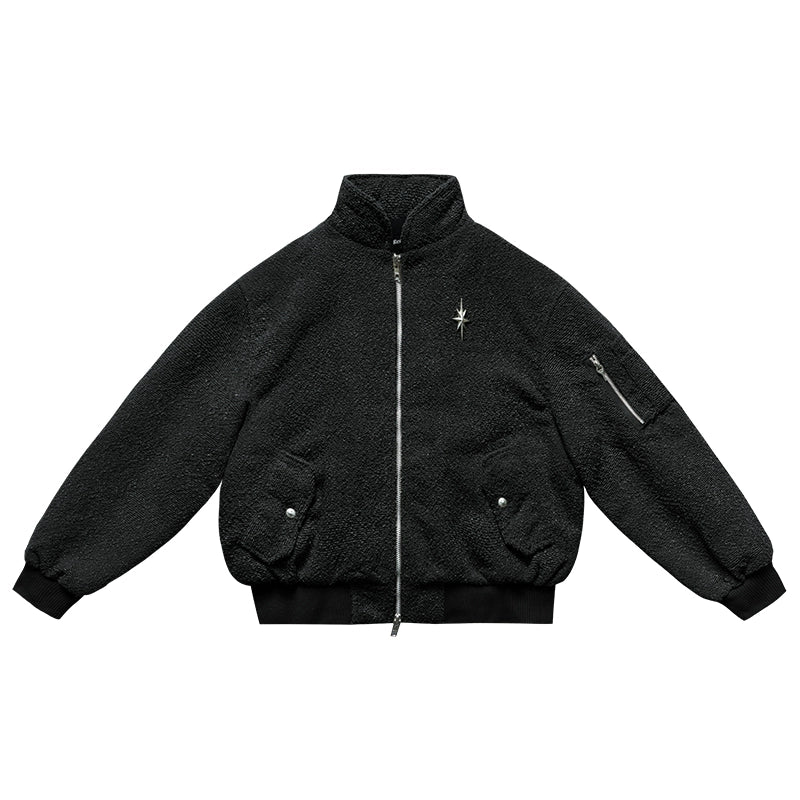 Remedy Textured MA-1 Bomber Jacket