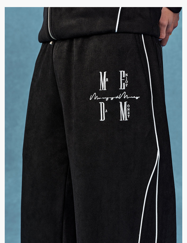 MEDM Suede Track Pants