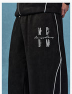 MEDM Suede Track Pants